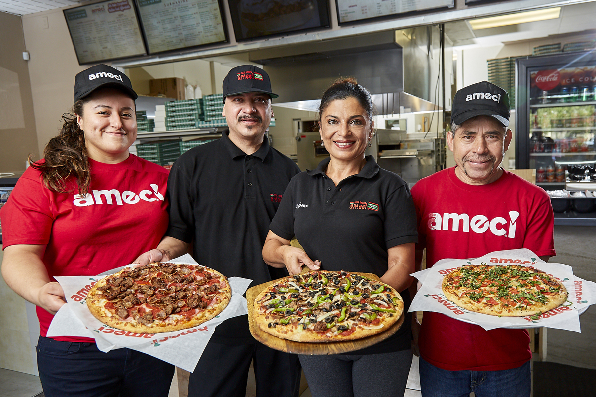 Amerci Pizza Team Photo