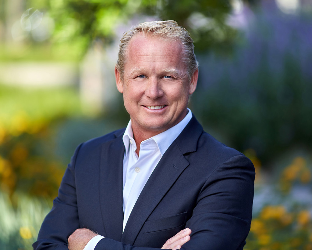 Retouched Portrait of Businessman